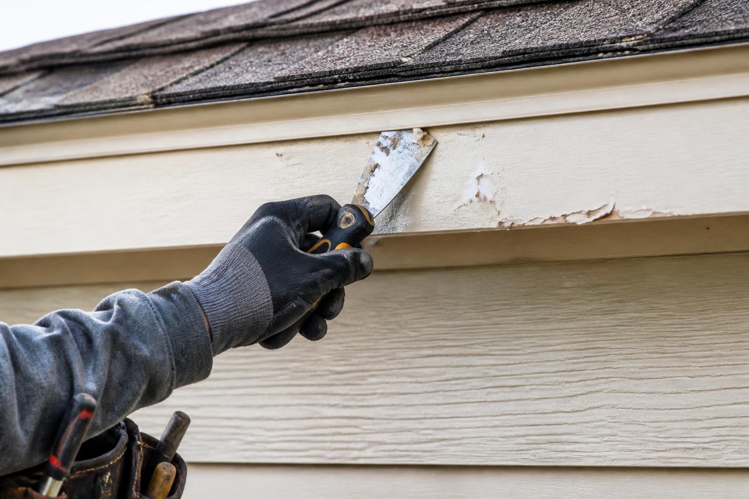 Wood rot and fascia repair on a Alachua, FL home by Fix & Finish Pro Services